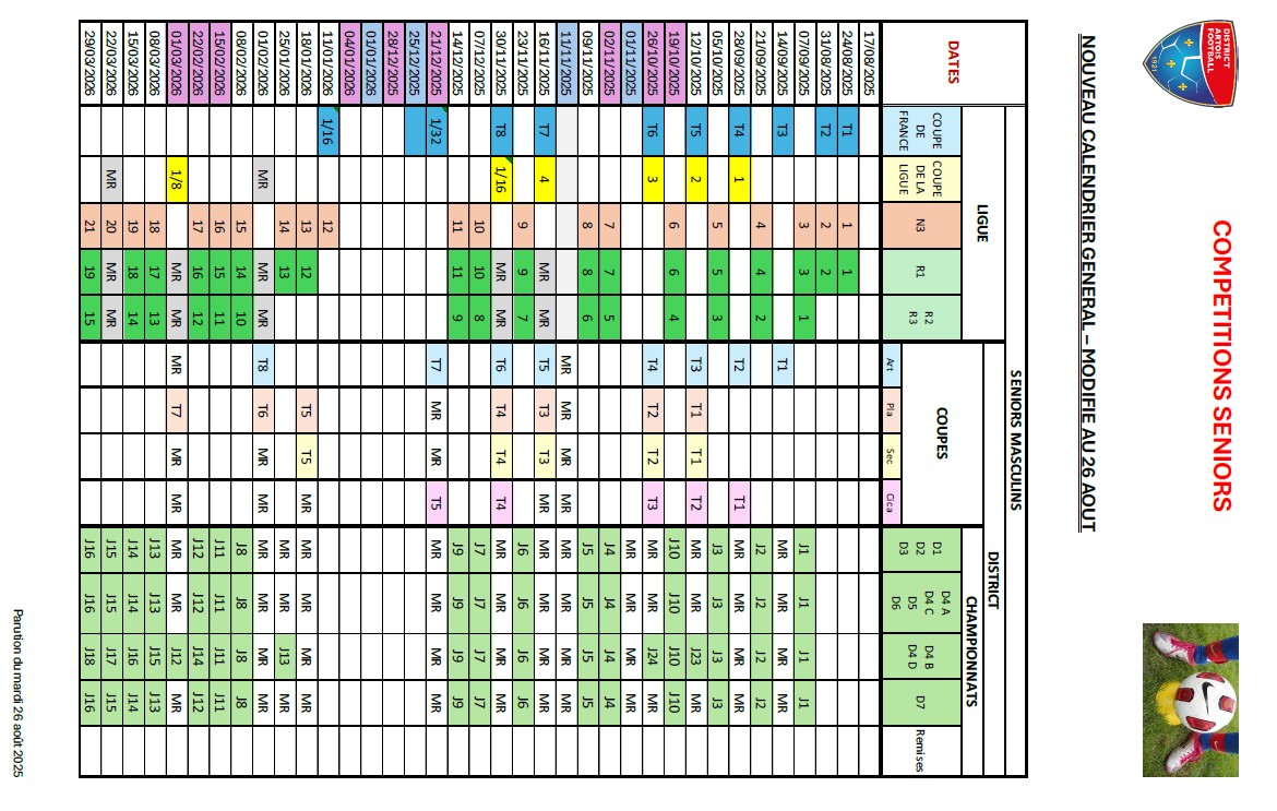calendrier general seniors p1 25 26